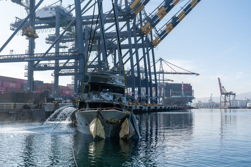 Yacht Salvage Marina del Rey: The Admiral Recovery